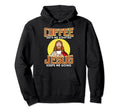 Coffee Gets Me Started Jesus Keeps Me Going Hoodie - Graphic Print Unisex - T-Shirt, Sweatshirt, Hoodie