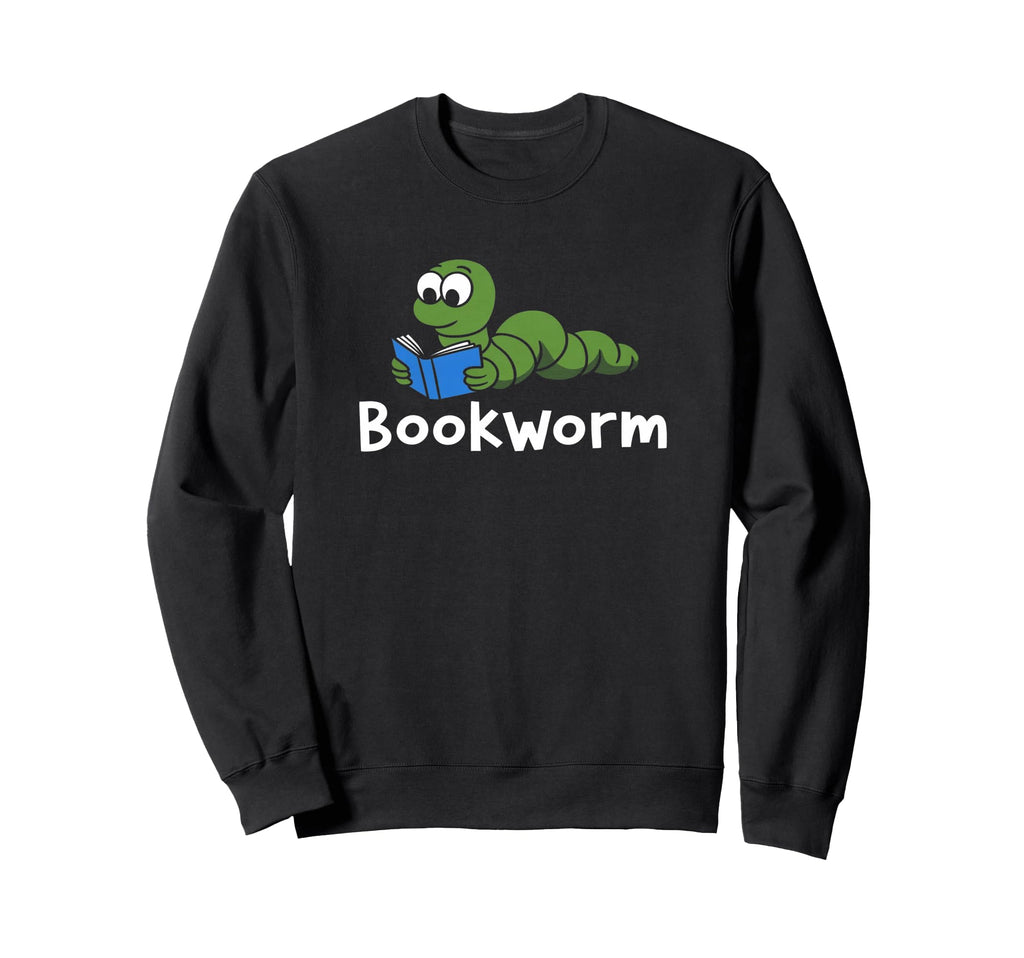 Bookworm Reading Lover Book Art Sweatshirt - Novelty Apparel Men Women - T-Shirt, Sweatshirt, Hoodie