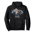 Flow Otter Parent Child Relax Hoodie - Streetwear Style Unisex - T-Shirt, Sweatshirt, Hoodie
