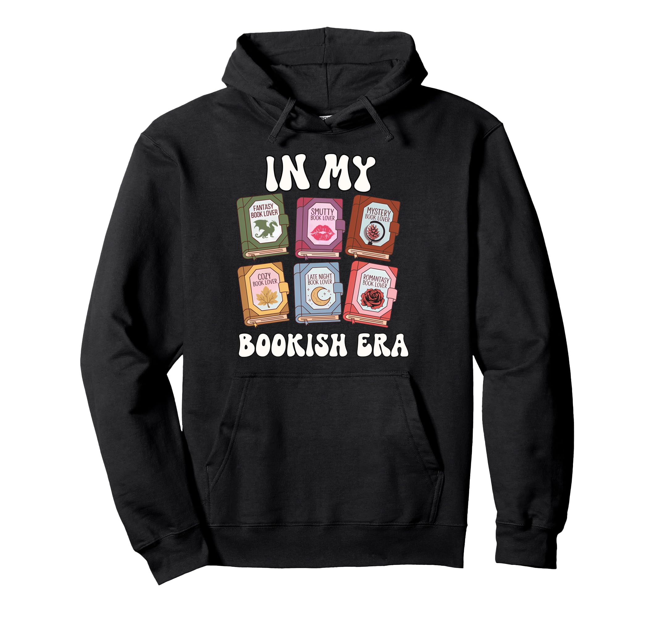 My Bookish Era Book Lover Hoodie - Trendy Graphic Unisex - T-Shirt, Sweatshirt, Hoodie
