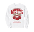 Cherry Mom Club Coquette Bow Sweatshirt - Casual Everyday Wear Unisex - T-Shirt, Sweatshirt, Hoodie