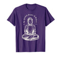 Buddha Patience Prayer Lotus T-Shirt - Minimalist Print Men Women - T-Shirt, Sweatshirt, Hoodie