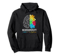Neurodiversity Autism Spectrum Asd Hoodie - Streetwear Style for Adults - T-Shirt, Sweatshirt, Hoodie