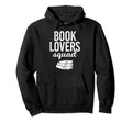Book Lovers Squad Funny Books Lovers Hoodie - Custom Art Print for Adults - T-Shirt, Sweatshirt, Hoodie