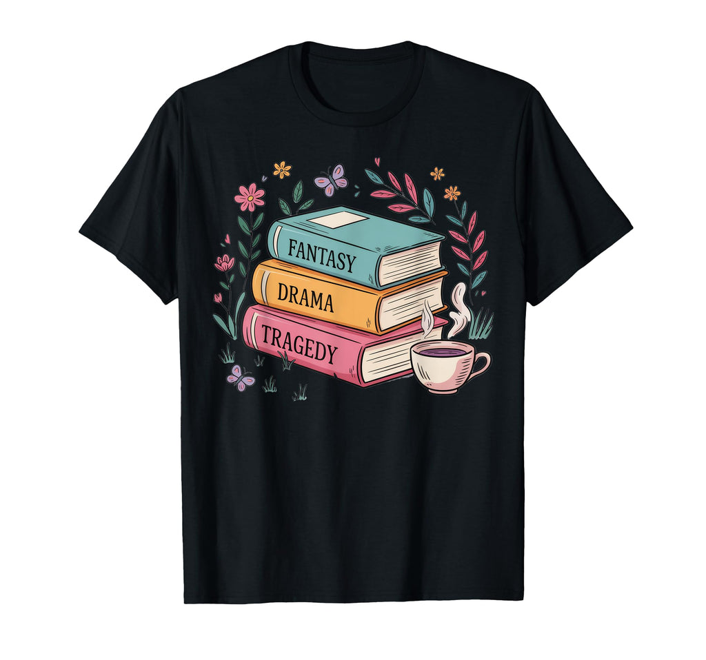 Fantasy Drama Tragedy Book Lover Autumn T-Shirt - Aesthetic Graphic Unisex - T-Shirt, Sweatshirt, Hoodie