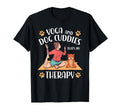 Yoga And Dog Cuddles Thats My T-Shirt - Casual Everyday Wear Men Women - T-Shirt, Sweatshirt, Hoodie