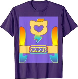 Jr. SuperKitties Sparks Super Kitty Costume T-Shirt Unisex T-shirt, Sweatshirt, Hoodie, Long Sleeve Tee - T-Shirt, Sweatshirt, Hoodie