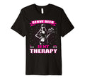 Waitress Serve Beer Is My Therapy T-Shirt - Streetwear Style Unisex - T-Shirt, Sweatshirt, Hoodie