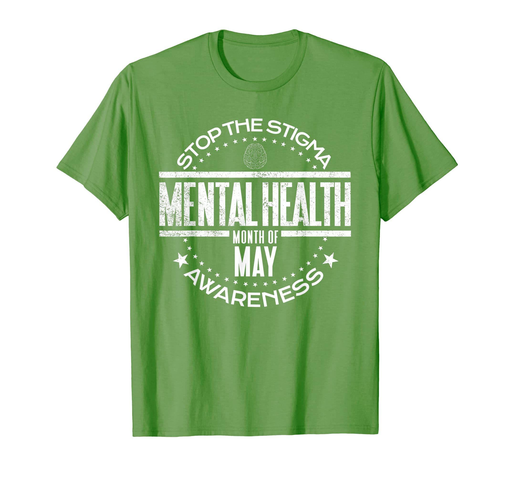 Mental Health Awareness Stop Stigma T-Shirt - Novelty Apparel Unisex - T-Shirt, Sweatshirt, Hoodie