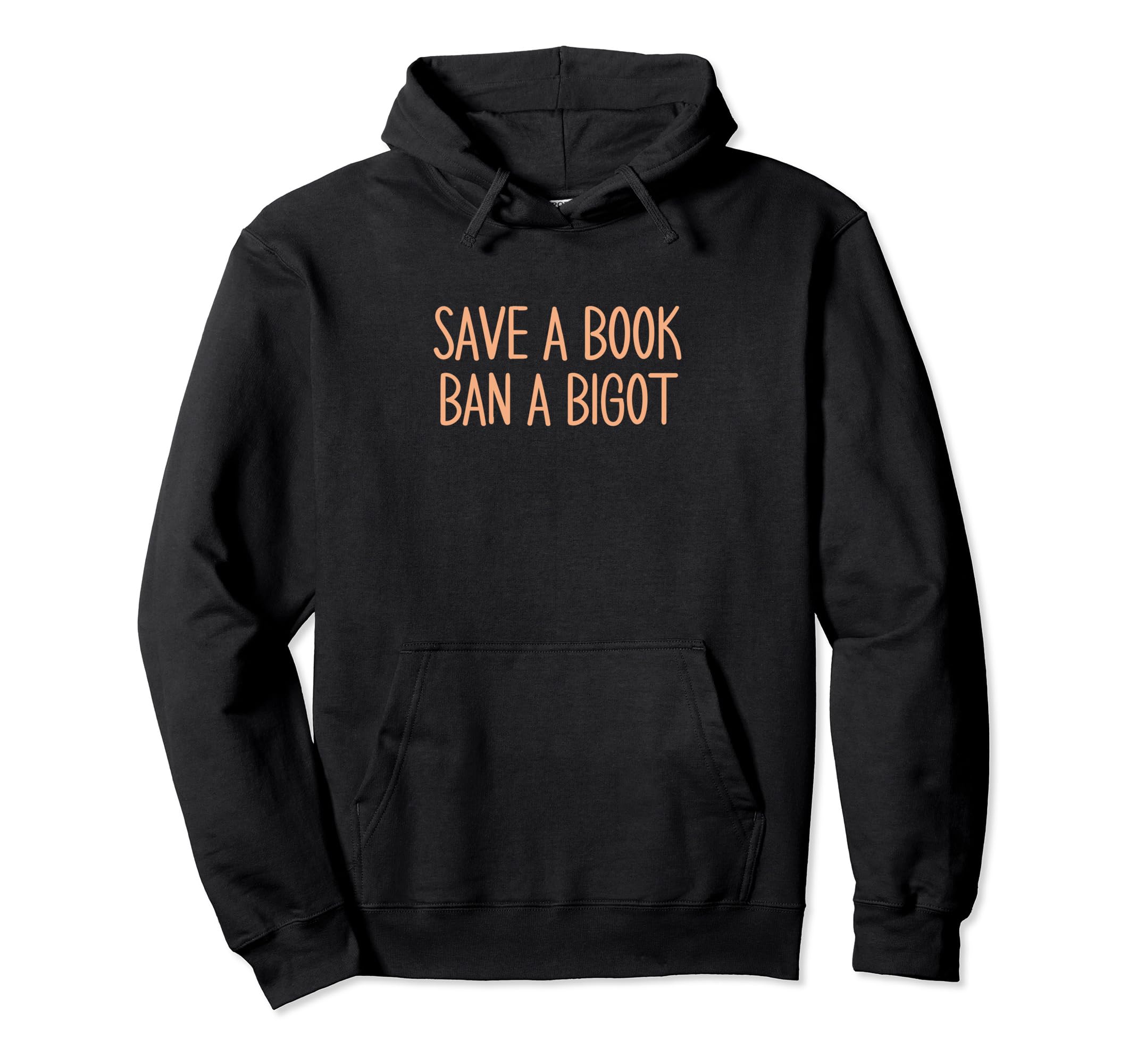 Book Lovers Save Book Ban Bigot Reading Hoodie - Minimalist Print Unisex - T-Shirt, Sweatshirt, Hoodie