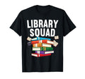 Funny Library School Librarian Fiction T-Shirt - Minimalist Print Unisex - T-Shirt, Sweatshirt, Hoodie