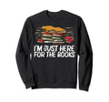 Funny Bookworm Art Book Reading Sweatshirt - Fun Novelty Design Men Women - T-Shirt, Sweatshirt, Hoodie