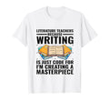 Literature Teacher School Teacher Funny T-Shirt - Trendy Graphic Unisex - T-Shirt, Sweatshirt, Hoodie