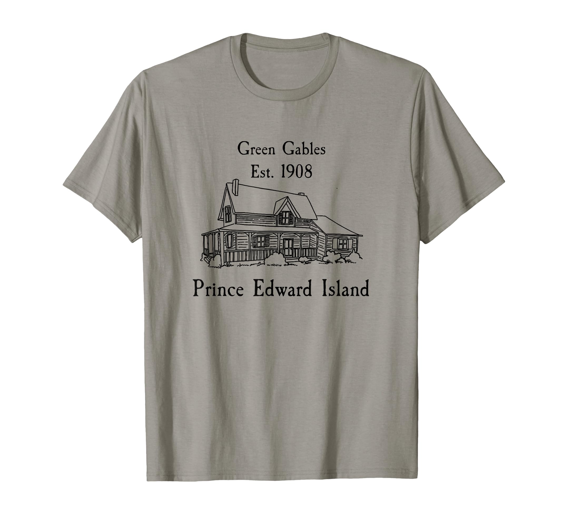 L M Montgomery Green Gables Prince Edward T-Shirt - Trendy Graphic Unisex - T-Shirt, Sweatshirt, Hoodie