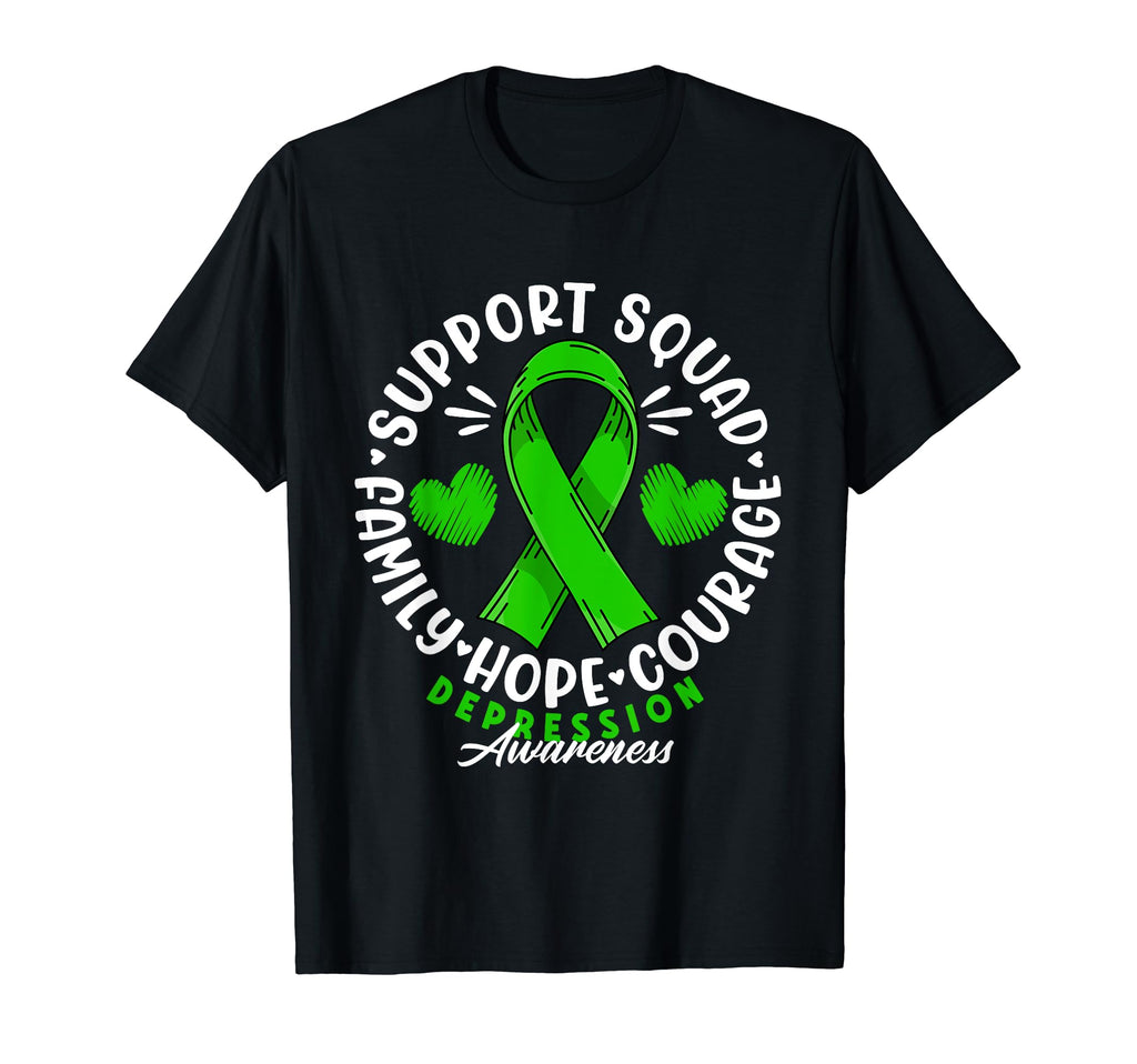 Support Awareness Squad I Mental T-Shirt - Casual Everyday Wear Unisex - T-Shirt, Sweatshirt, Hoodie