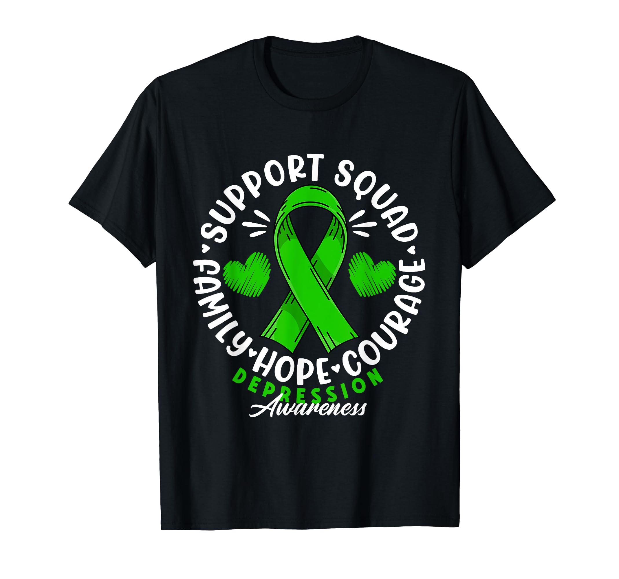 Support Awareness Squad I Mental T-Shirt - Casual Everyday Wear Unisex - T-Shirt, Sweatshirt, Hoodie