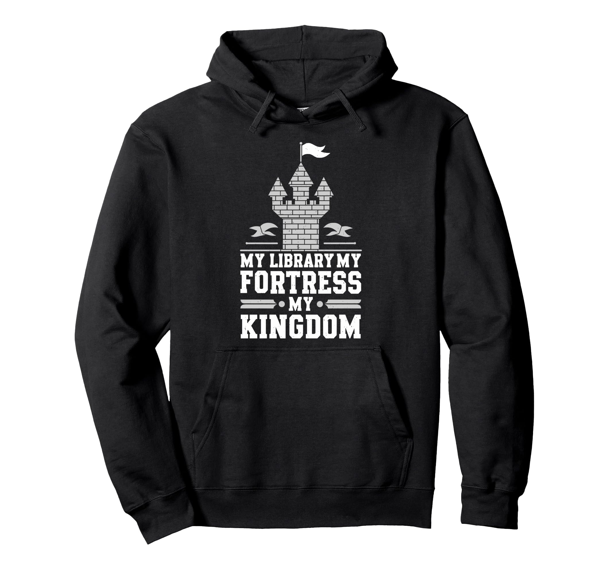Fantasy Book Reader Magical Story Hoodie - Casual Everyday Wear Men Women - T-Shirt, Sweatshirt, Hoodie