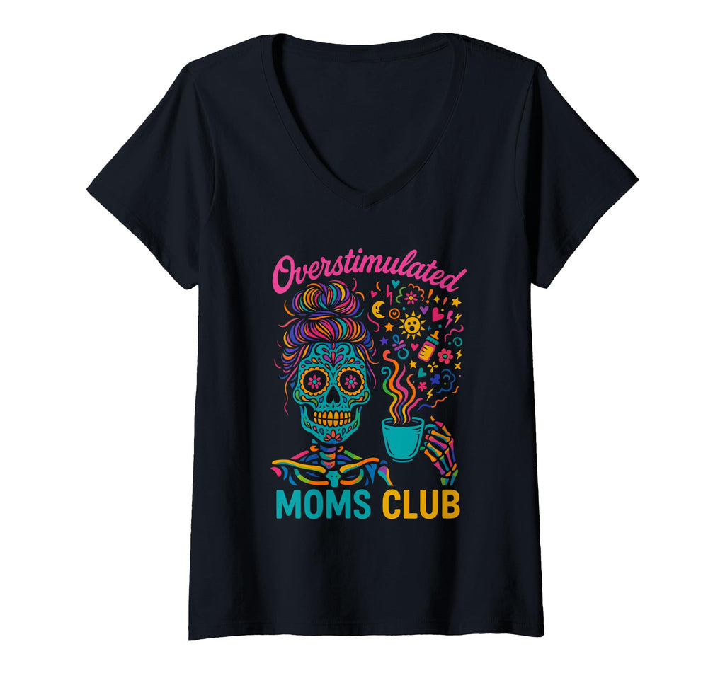 Groovy Overstimulated Moms Club Sweatshirt - Streetwear Style Men Women - T-Shirt, Sweatshirt, Hoodie