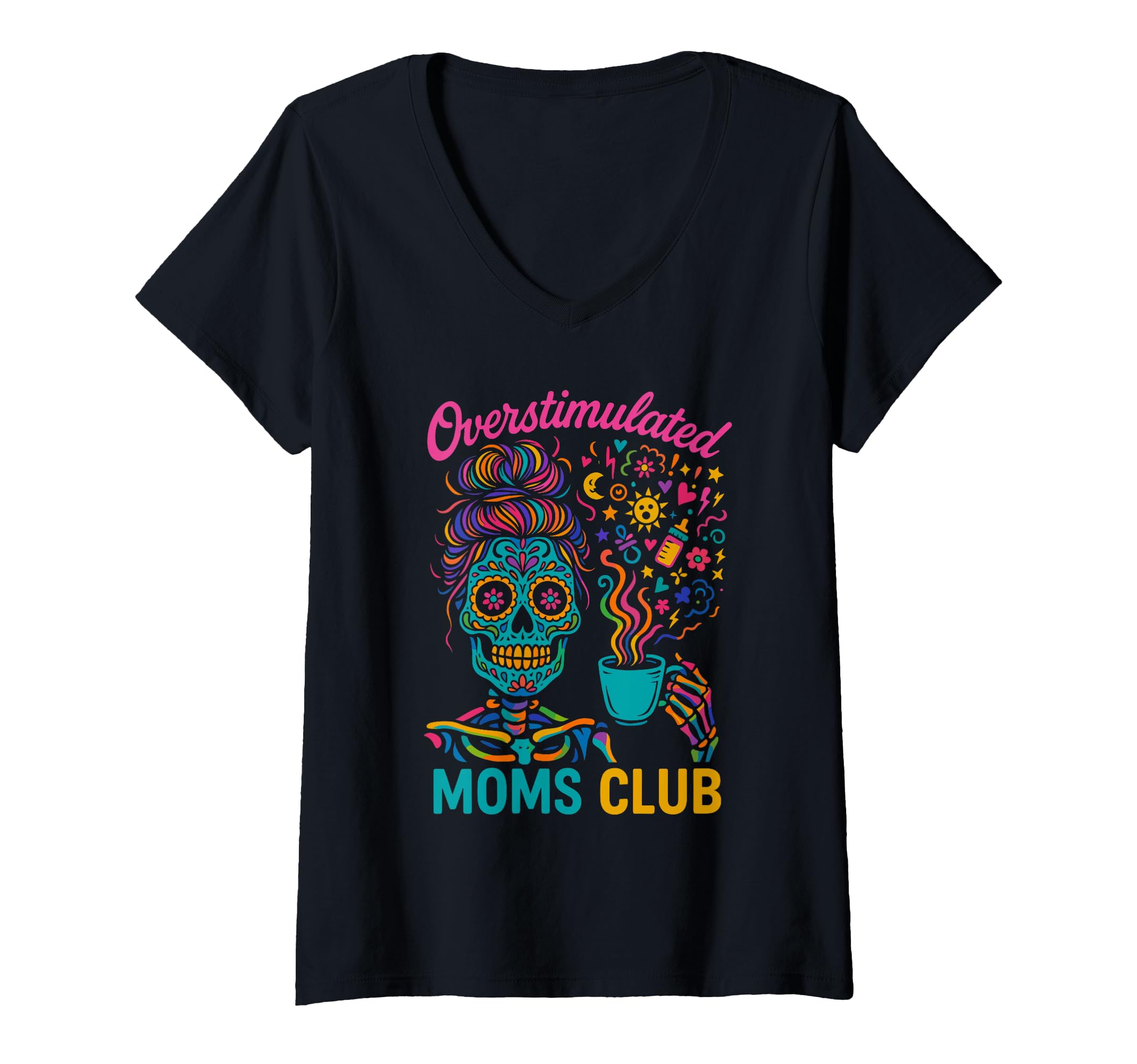 Groovy Overstimulated Moms Club Sweatshirt - Streetwear Style Men Women - T-Shirt, Sweatshirt, Hoodie