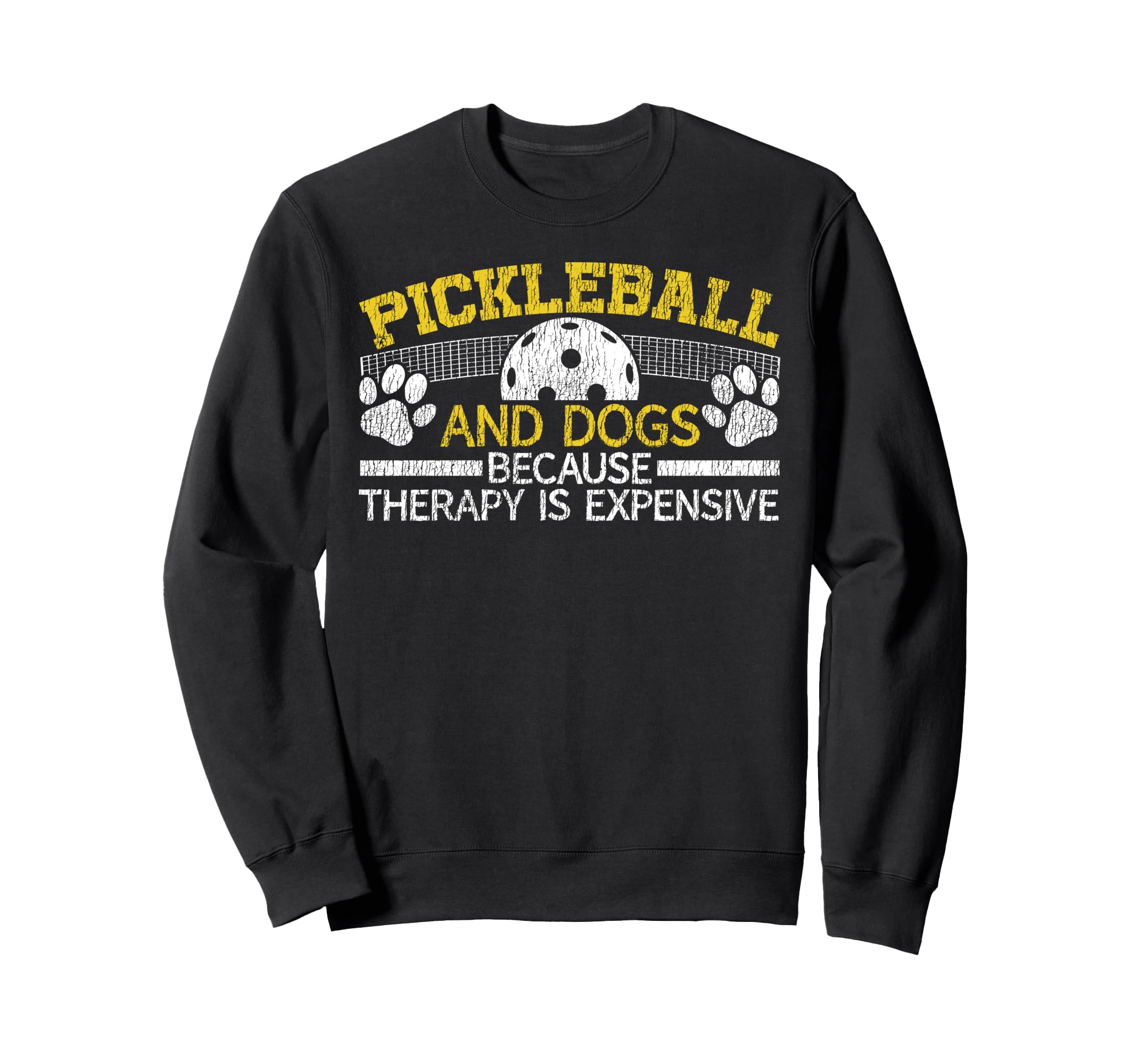 Funny Pickleball Paddle Sweatshirt - Aesthetic Graphic for Adults - T-Shirt, Sweatshirt, Hoodie