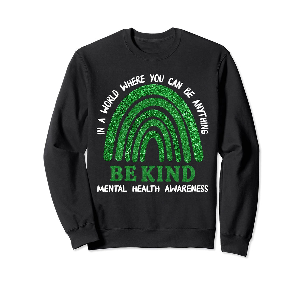 Green Rainbow May We Wear Green Sweatshirt - Aesthetic Graphic Unisex - T-Shirt, Sweatshirt, Hoodie