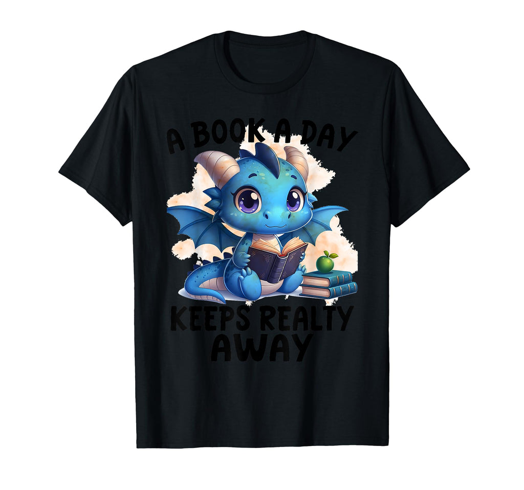 Book Day Keeps Reality Away Sweatshirt - Streetwear Style for Adults - T-Shirt, Sweatshirt, Hoodie