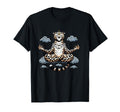 Meditation Leopard Yoga Pose T-Shirt - Casual Everyday Wear Unisex - T-Shirt, Sweatshirt, Hoodie