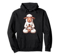 Meditation Sheep Yoga Pose Relaxing Hoodie - Graphic Print for Adults - T-Shirt, Sweatshirt, Hoodie