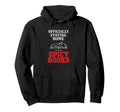 Officially Staying Home To Read Hoodie - Fun Novelty Design for Adults - T-Shirt, Sweatshirt, Hoodie