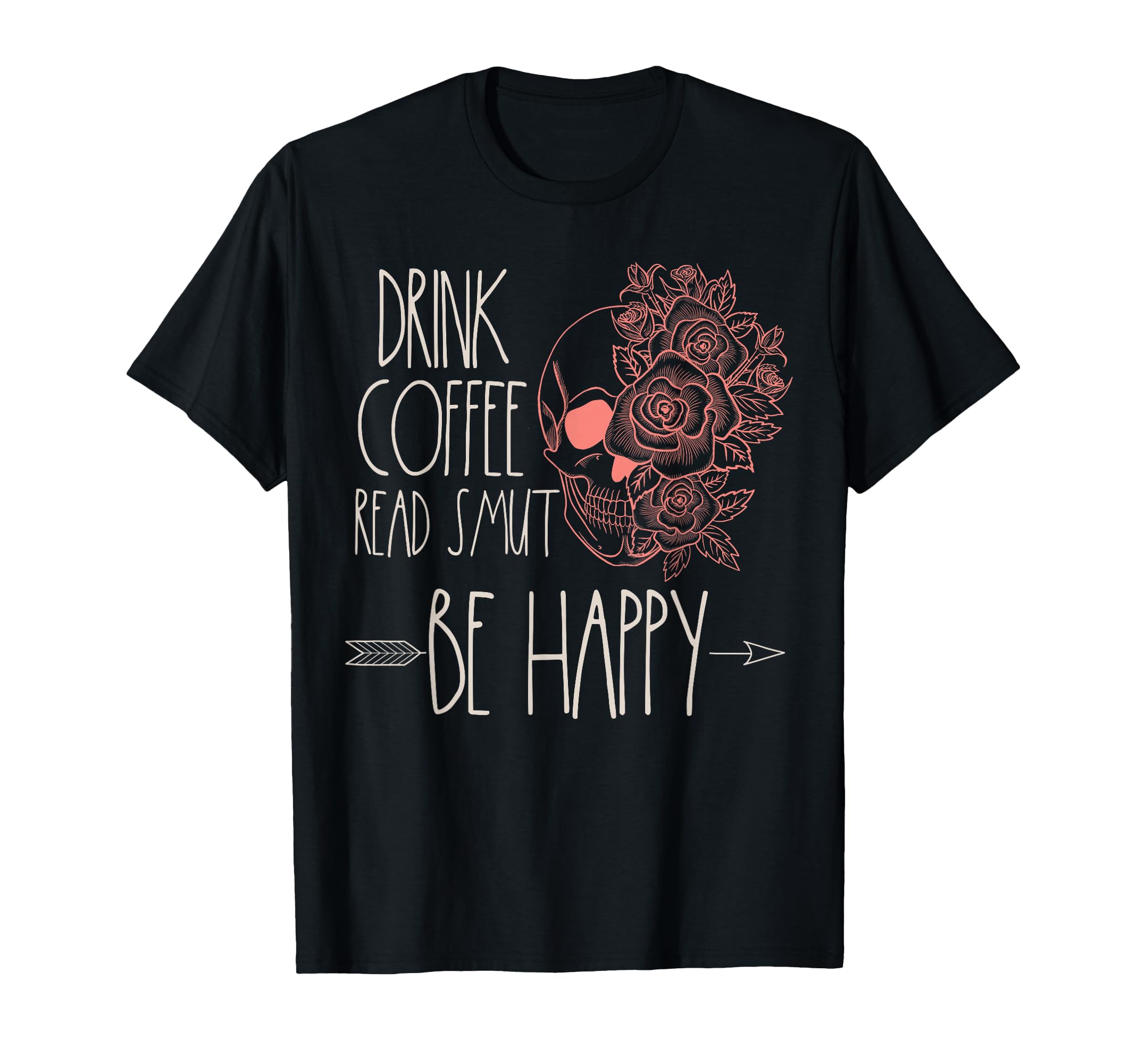 Smutty Book Spicy Book Lover Dark T-Shirt - Casual Everyday Wear Men Women - T-Shirt, Sweatshirt, Hoodie