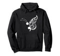 Semicolon Butterfly Pocket Butterfly Hoodie - Trendy Graphic Men Women - T-Shirt, Sweatshirt, Hoodie
