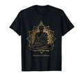 Buddha Mandala Buddhist Mindfulness T-Shirt - Minimalist Print Unisex - T-Shirt, Sweatshirt, Hoodie