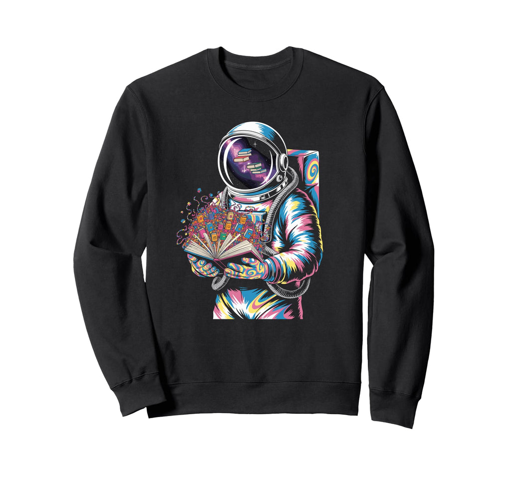 Awesome Pop Art Bookworm Reading Sweatshirt - Streetwear Style for Adults - T-Shirt, Sweatshirt, Hoodie