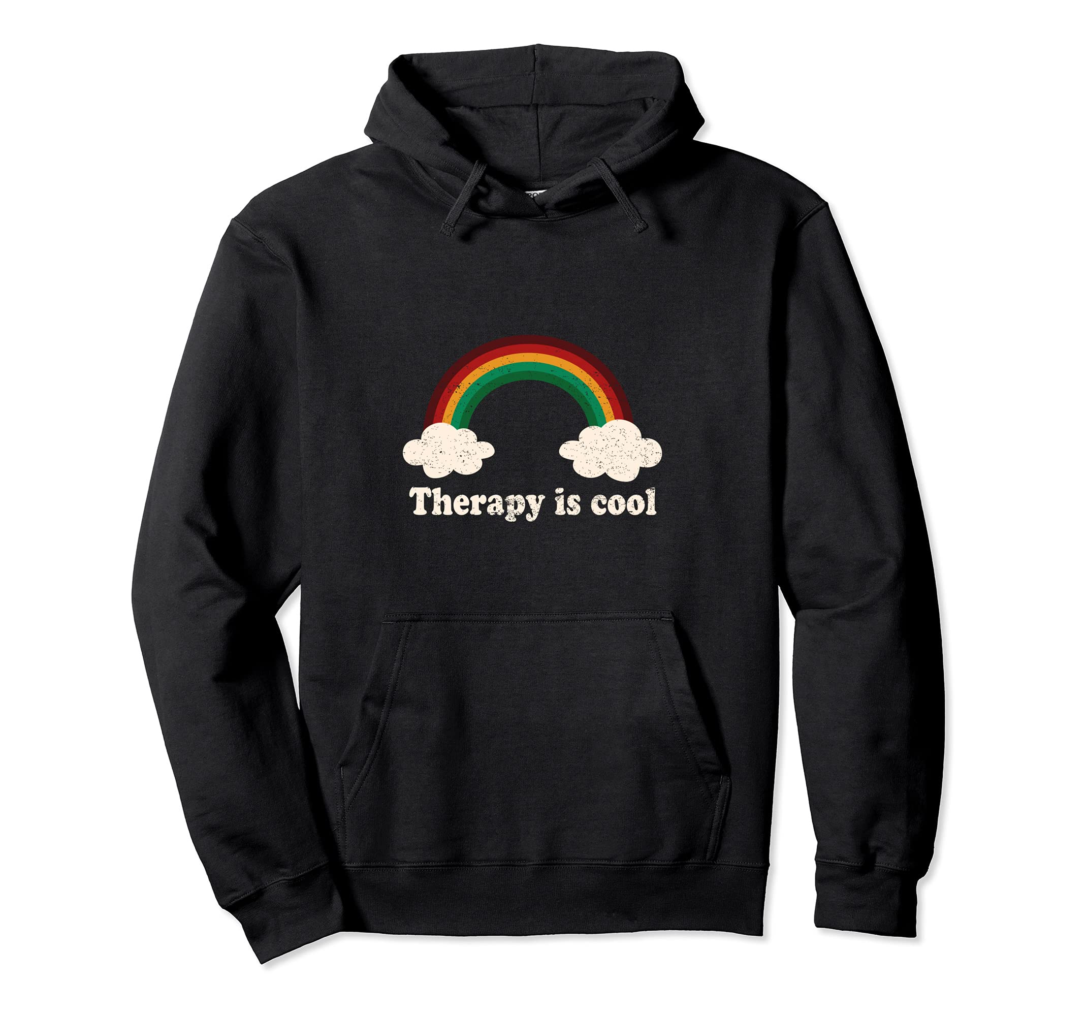 Therapy Is Mental Health Awareness Hoodie - Fun Novelty Design Unisex - T-Shirt, Sweatshirt, Hoodie