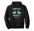This Guy Is Not Afraid To Talk Mental Hoodie - Custom Art Print Unisex - T-Shirt, Sweatshirt, Hoodie