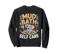 Mud Bath Is Self Care Elephant Sweatshirt - Aesthetic Graphic for Adults - T-Shirt, Sweatshirt, Hoodie