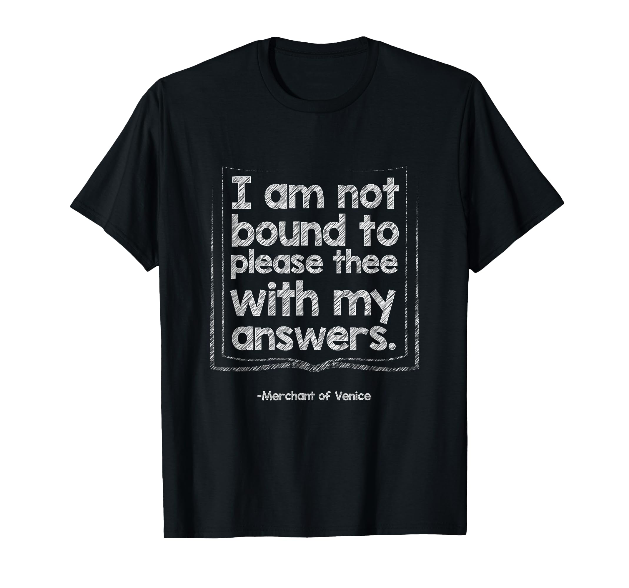 Literature Tees I Am Not Bound To Please T-Shirt - Unique Graphic Men Women - T-Shirt, Sweatshirt, Hoodie