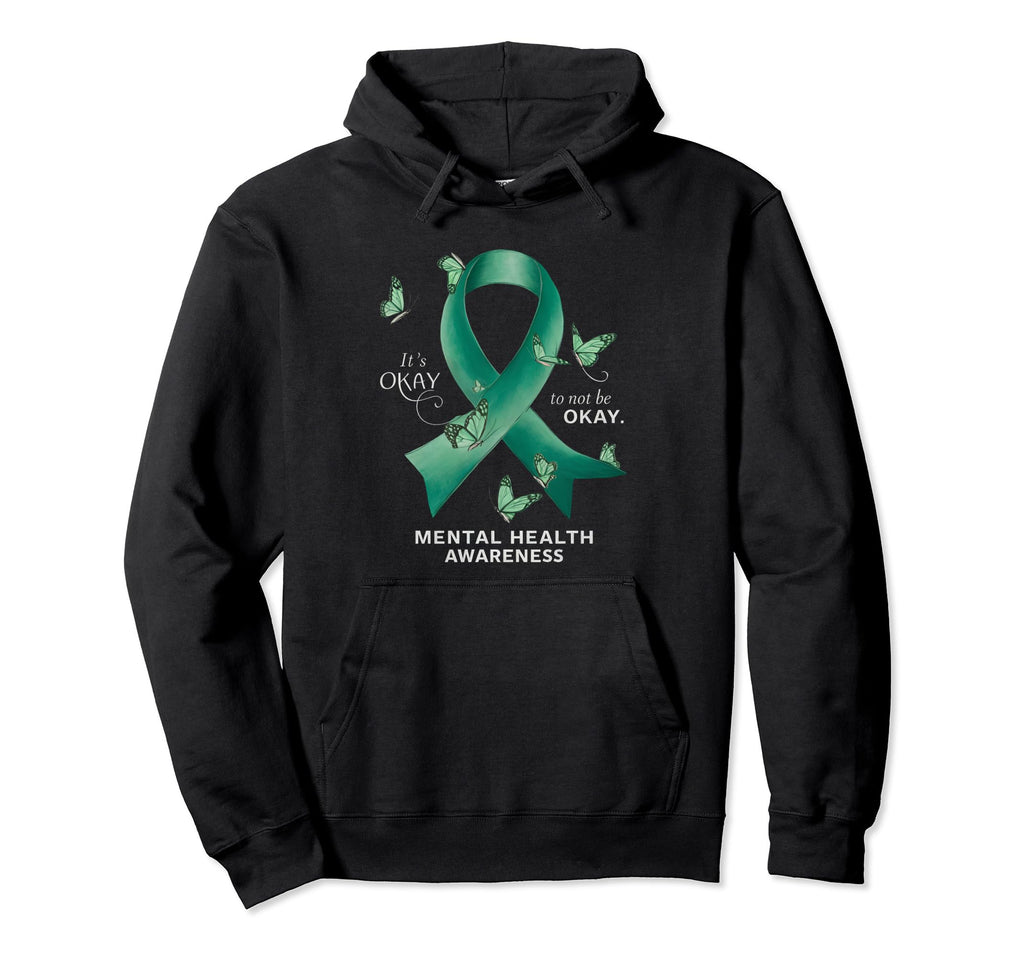 Its Okay To Not Be Okay Mental Health Hoodie - Aesthetic Graphic Unisex - T-Shirt, Sweatshirt, Hoodie