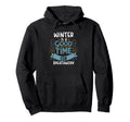 Winter Is Good Time Breathwork Yoga Hoodie - Custom Art Print Men Women - T-Shirt, Sweatshirt, Hoodie