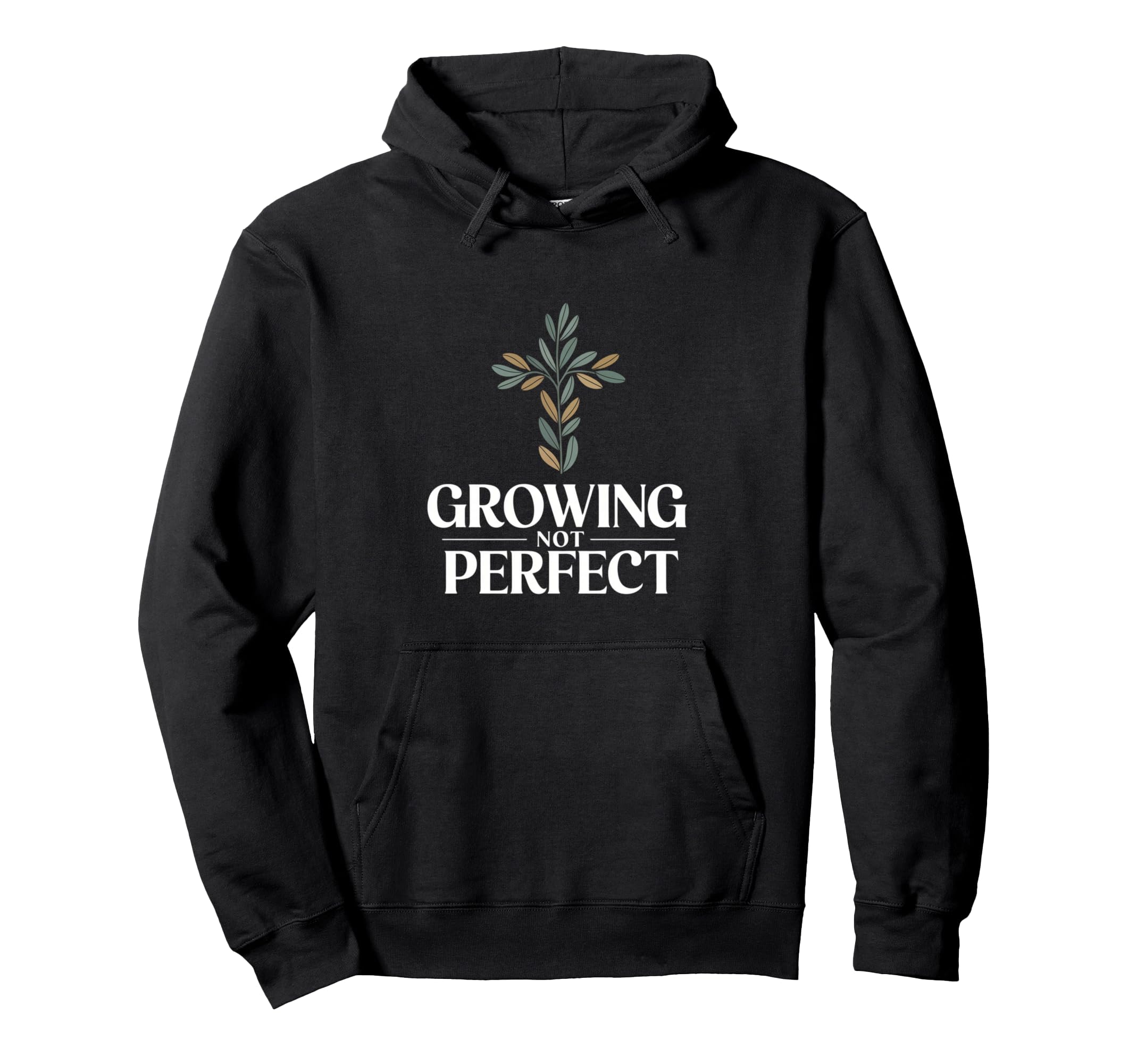 Growing Not Self Improvement Hoodie - Casual Everyday Wear Unisex - T-Shirt, Sweatshirt, Hoodie