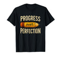 Motivational Progress Over Perfection Back T-Shirt - Graphic Print Unisex - T-Shirt, Sweatshirt, Hoodie