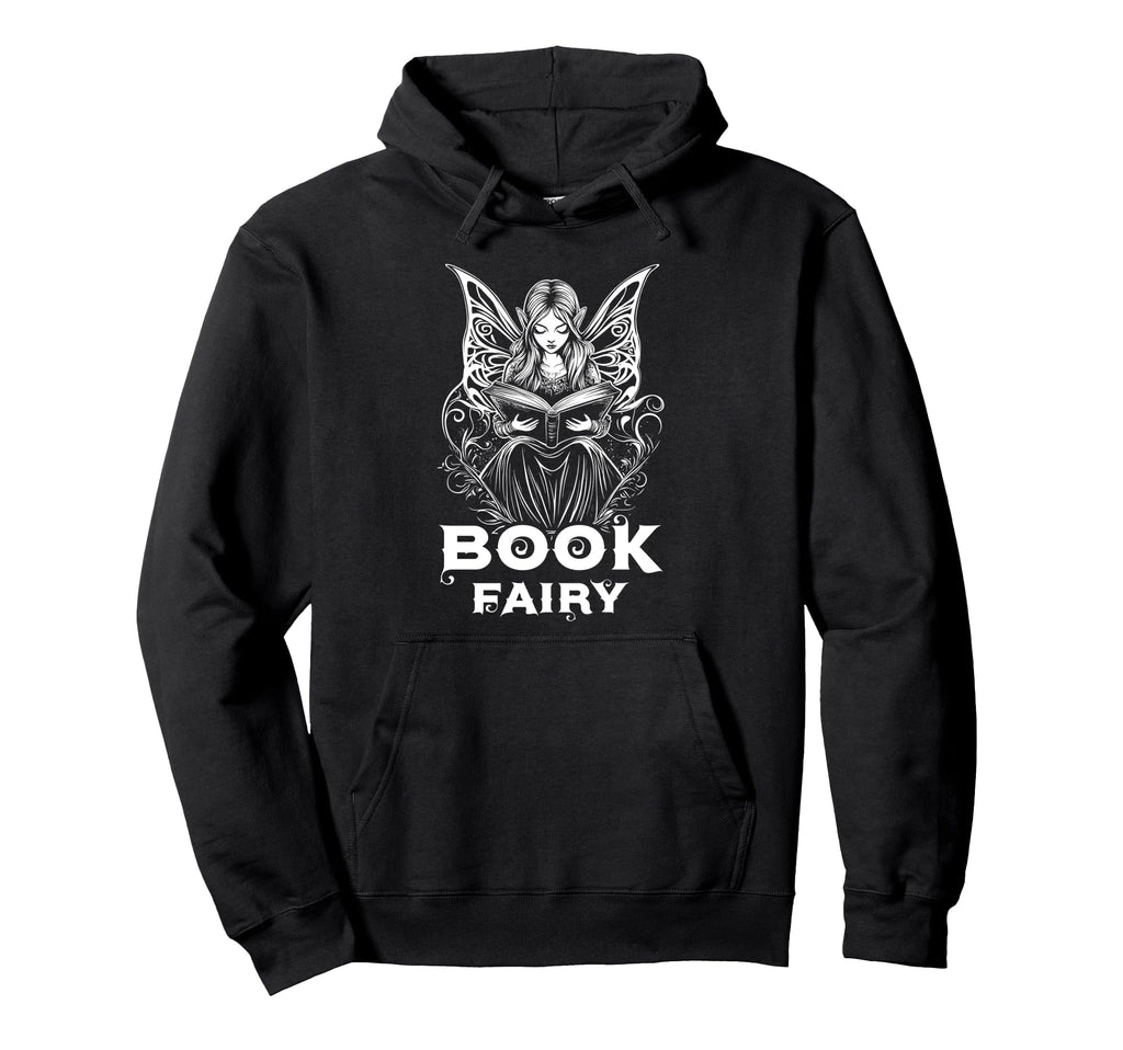 Book Fairy Fantasy Bookish Literature Hoodie - Minimalist Print Men Women - T-Shirt, Sweatshirt, Hoodie