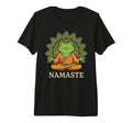 Meditating Frog Buddha Namaste T-Shirt - Aesthetic Graphic for Adults - T-Shirt, Sweatshirt, Hoodie