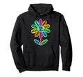Groovy Flower You Are Brave Kind Mental Hoodie - Trendy Graphic for Adults - T-Shirt, Sweatshirt, Hoodie