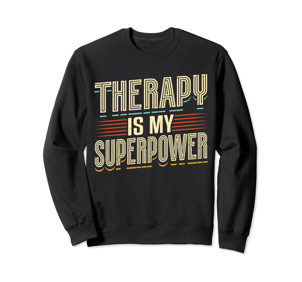 Mental Health And Wellbeing Go To Sweatshirt - Minimalist Print for Adults - T-Shirt, Sweatshirt, Hoodie