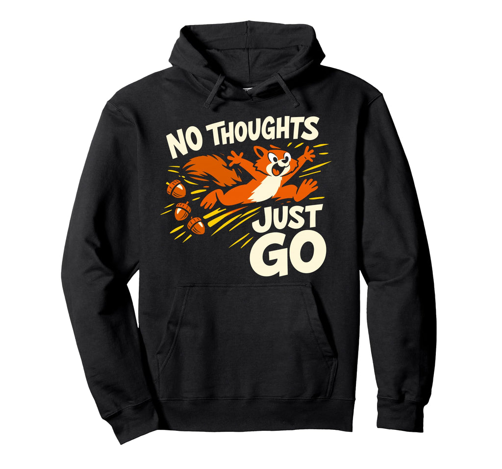 Funny Squirrel Chaotic Energy Hoodie - Streetwear Style for Adults - T-Shirt, Sweatshirt, Hoodie