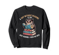 Funny Bookworm Owl Reading Book Nerd Sweatshirt - Unique Graphic Men Women - T-Shirt, Sweatshirt, Hoodie