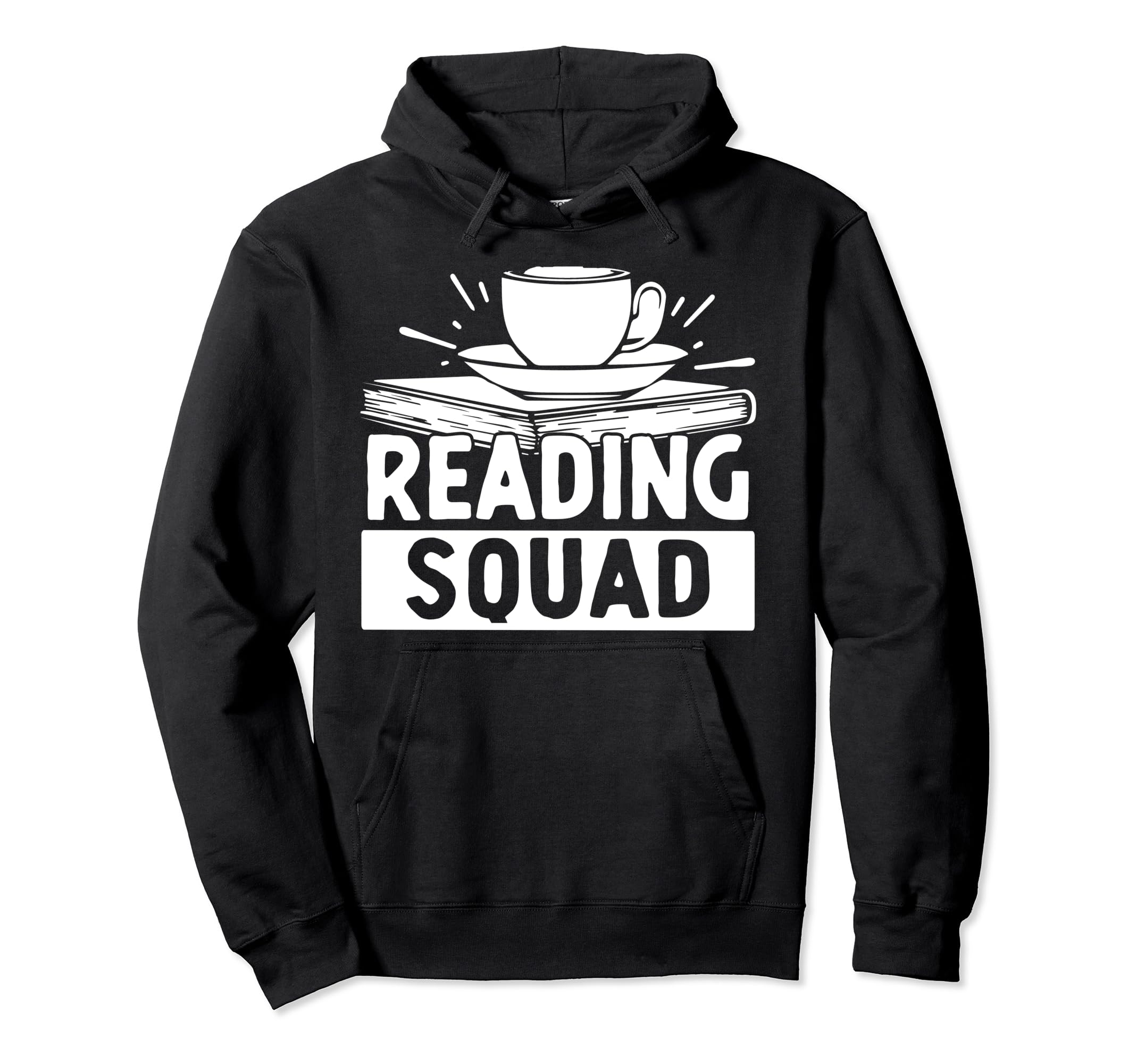Summer Reading Squad Read Book Club Team Hoodie - Trendy Graphic Unisex - T-Shirt, Sweatshirt, Hoodie