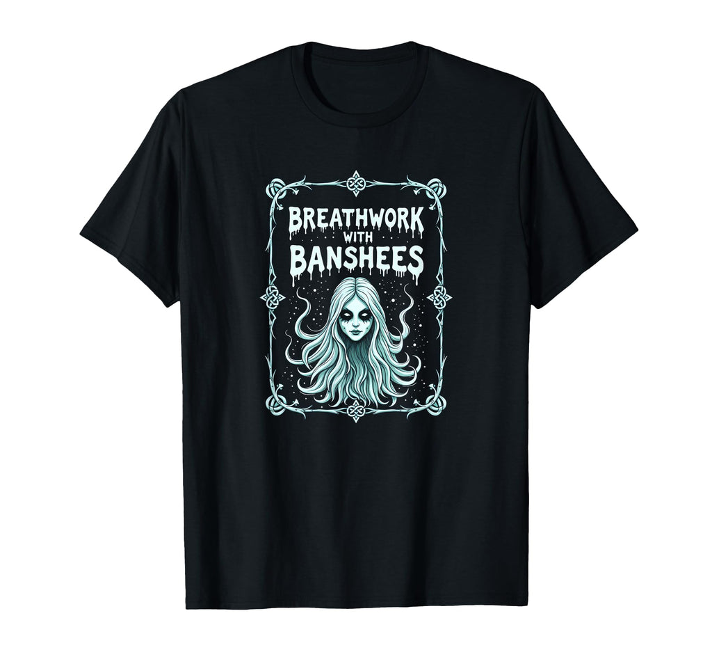 Halloween Health Wellness Breathwork T-Shirt - Trendy Graphic for Adults - T-Shirt, Sweatshirt, Hoodie