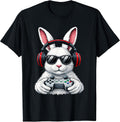 Funny Gaming Rabbit Easter Men Boy Toddler Shirts Unisex T-shirt, Sweatshirt, Hoodie, Long Sleeve Tee - T-Shirt, Sweatshirt, Hoodie